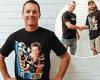 AFL legend Ben Cousins looks healthy and happy in StreetX T-shirts