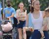 Sophie Turner and husband Joe Jonas take their one-year-old daughter Willa on a ...