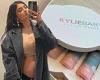 Kylie Jenner shows off her baby bump as she shares first glimpse at Kylie Baby ...