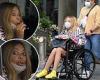 Ailing Wendy Williams is seen being pushed in a wheelchair and vaping