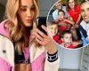 Footy WAG Rebecca Judd admits 'everyday is a little bit crazy' as she ...