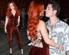 Bella Thorne and fiancé Benjamin Mascolo lock lips before Etro runway show in ...