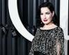 Dita Von Teese oozes elegance in a thigh-split bedazzled gown at the Opera ...