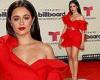 Camila Cabello stuns in red Elie Saab mini-dress at the 2021 Billboard Latin ...