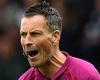 sport news Mark Clattenburg reveals he was accused of match-fixing by a 'snake' fellow ...