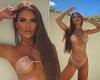 Kiki Morris shows off her incredible figure and flashes a hint of underboob in ...