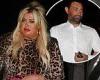 Gemma Collins COVERS her on-again beau Rami Hawash in red lipstick during a ...