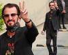 Ringo Starr, 81, flashes iconic peace sign before his appearance on Jimmy ...