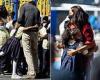Don't they know there's pandemic? Meghan and Harry hug hoards of kids during ...