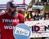 Thousands of  Trump fans arrive for Georgia rally as plane with 'Tax The Rich' ...