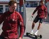 sport news Julian Nagelsmann skateboards to Bayern training with Manchester United and Man ...
