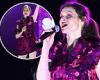 Sophie Ellis-Bextor commands attention in a purple disc minidress at Birmingham ...