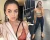 Olympia Valance shows off her impressive abs during dance rehearsals for ...