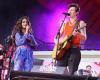 Camila Cabello kisses Shawn Mendes in Central Park as they perform Señorita ...