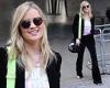 Laura Whitmore channels sartorial chic as she heads to work on her radio show