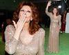 Sophia Loren blows a kiss at The Academy Museum of Motion Pictures opening ...