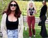 TOWIE's Amy Childs, Demi and Chloe Sims show off their sizzling figures as they ...