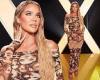 Khloe Kardashian rocks a skintight dress while attending Shein's Fall/Winter ...