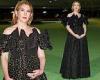 Lily Rabe reveals pregnancy while cradling baby bump at star-studded gala in ...