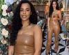 Rochelle Humes stuns in figure-hugging all-leather look