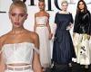 Iris Law wows in a white corset as she joins Jenna Coleman and Elizabeth ...