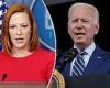 Psaki DECLINES to say whether Biden ignored Pentagon advice to keep troops in ...