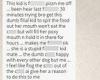 Vile texts father sent before viciously beating his baby girl so severely she ...