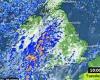 Downpours will drench Britain today with brutal 69mph winds sweeping from west ...