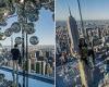 See incredible views of Manhattan from One Vanderbilt, a 77-story high tower ...