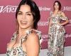 Jenna Dewan rocks a lovely floral-printed dress during Variety's Power of Women ...