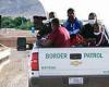 Migrants are seen being detained by Border Patrol at remote Arizona crossing ...