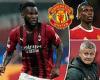 sport news Manchester United 'step up their interest in AC Milan midfielder Franck Kessie'