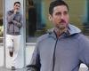 Luke Wilson cuts a very casual figure while waiting for an Uber in Manhattan, ...