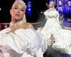 Christina Aguilera enchants in ballgown as Mouseketeer attends 50th Anniversary ...