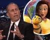 Jerry Seinfeld apologizes for the 'uncomfortable' sexual undertone of Bee Movie