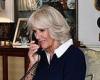 Duchess of Cornwall listens to children read stories at Clarence House with ...