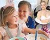 Kate Hudson, 42, posts photo of children Bingham, 10, and Rani, 3, smiling ...