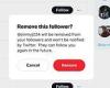 Twitter rolls out feature that allows you to just remove a follower instead of ...