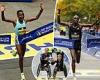 Kenya's Benson Kipruto and Diana Kipyogei win long-delayed 125th Boston Marathon
