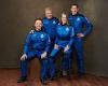 Blue Origin shares a photo of 4 astronauts launching into space tomorrow, ...