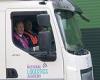 Labour leader crashes lorry while being given HGV-driving lesson in Greater ...