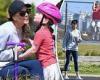 Kyly Clarke cuts a casual figure as she enjoys a fun day out at the park with ...