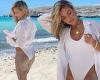 Kristin Cavallari makes a splash in sexy bathing suit as she takes part in ...