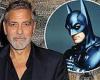 George Clooney admits he completely screwed up playing Batman in 1997's Batman ...