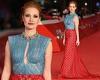 Jessica Chastain attends The Eyes Of Tammy Faye premiere in Rome 