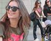 Emily Ratajkowski appears in high spirits... after accusing Robin Thicke of ...