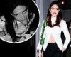 Amelia Hamlin sticks tongue over food as she shares laughs with friends during  ...