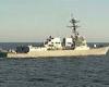 Russia says it chased U.S. warship away from its territorial waters in the Sea ...