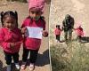 Border agents find migrant sisters aged four and six by themselves near ...