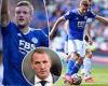 sport news Are Jamie Vardy's number for Leicester any worse than last season ahead of ...